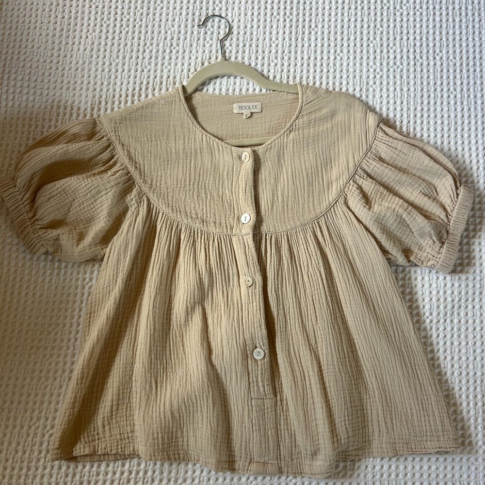 Roolee Light Tan Blouse
